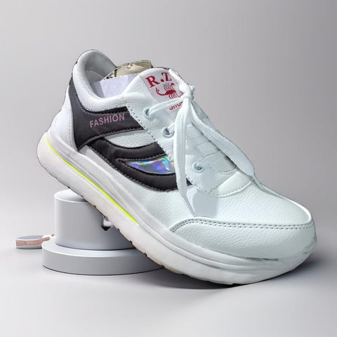 Women's StreetGlam Leather Runners