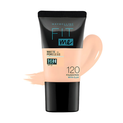 New York Maybelline fit me liquid foundation